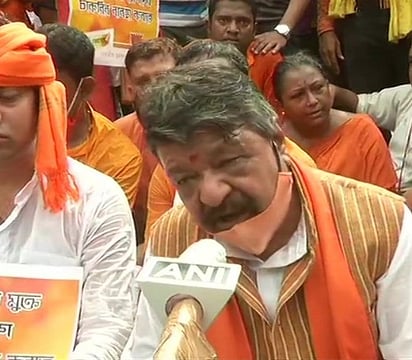 Violence Erupts Between WB Police, BJP Workers During Saffron Party's ‘March To Nabanna'