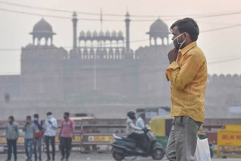 File photo; representative image : Delhi's Air Quality Remains In The 'Very Poor' Category.