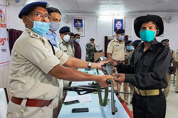 Naxal surrender Dantewada, Poona Margem initiative, Chhattisgarh Naxal rehabilitation