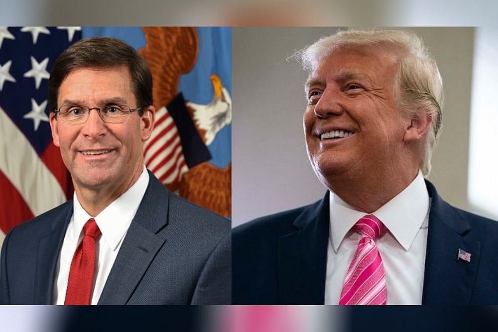 Trump Fires Defence Secretary Mark Esper After Election Defeat