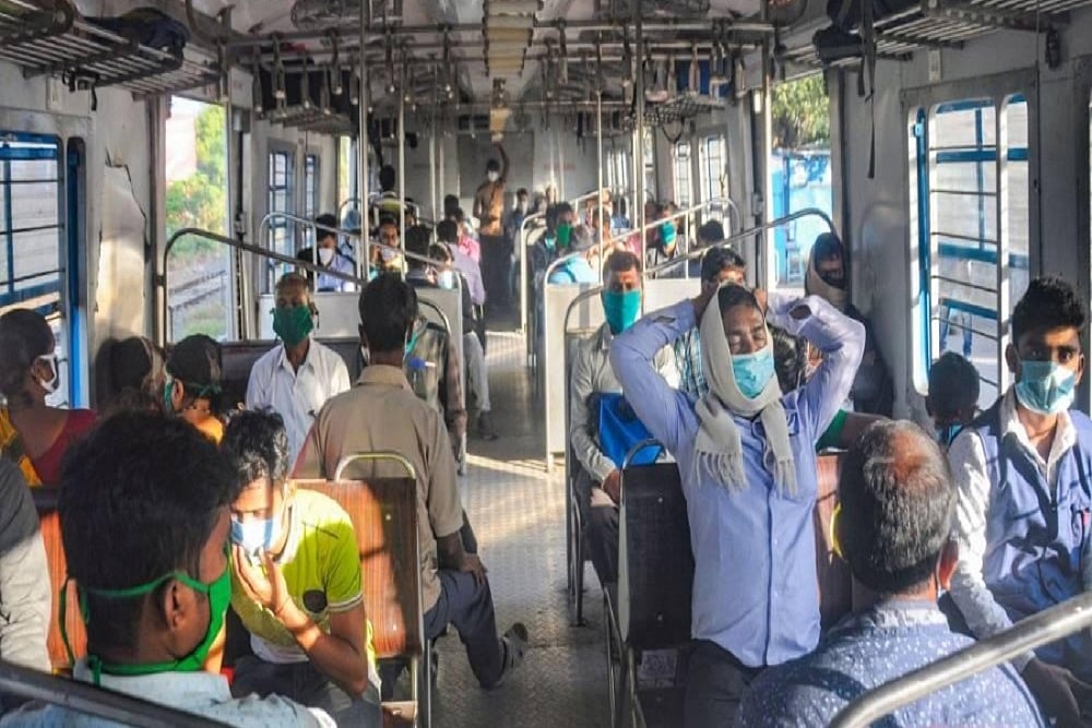 Bengal: Doctors Express Concern As People Flout Covid Norms On Local Trains