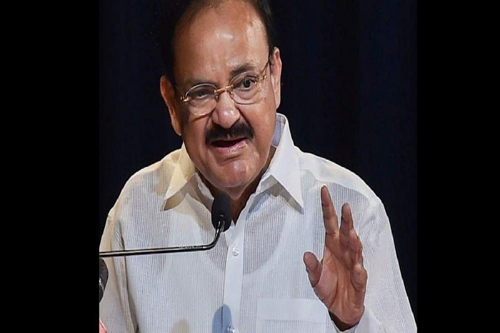 'Democracy Cannot Survive Without a Free and Fearless Press', Says VP Venkaiah Naidu