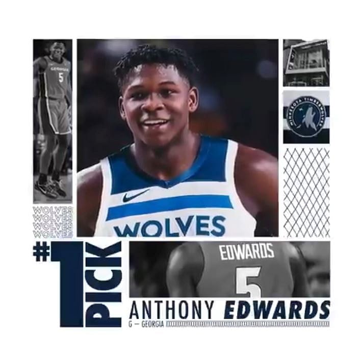 NBA Draft 2020: Minnesota Timberwolves Select Anthony Edwards With The Top Pick