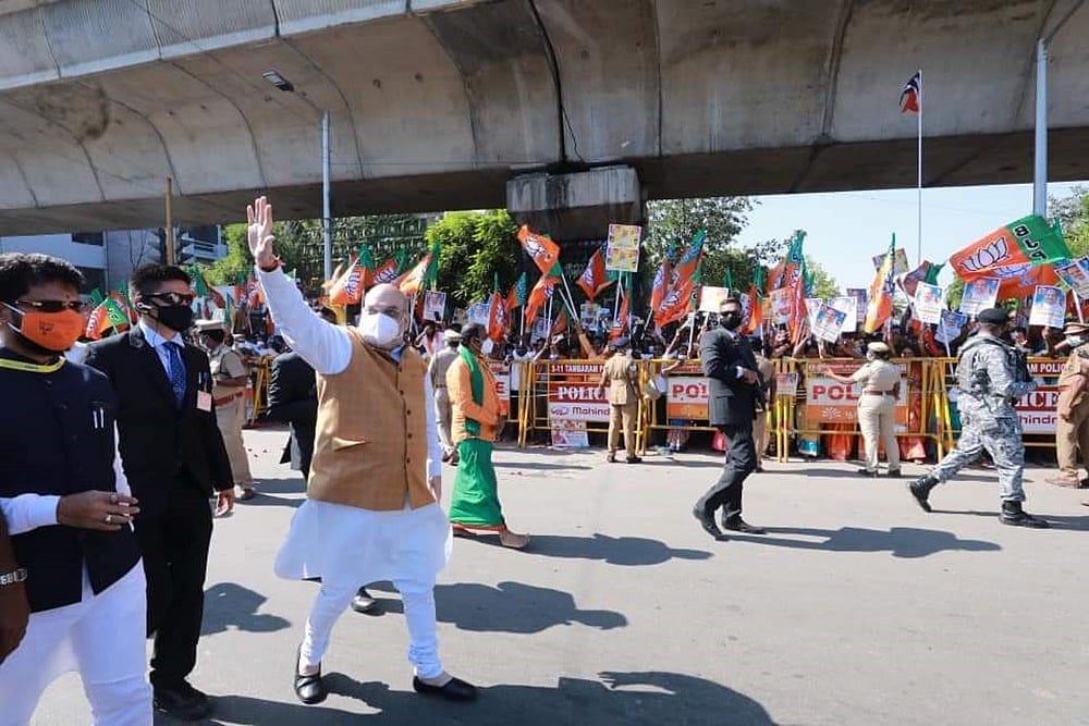 Amit Shah Seals Alliance With AIADMK for 2021 Assembly Elections