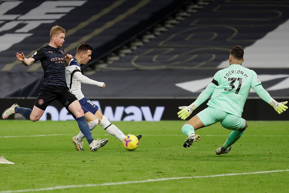 EPL: Tottenham Hotspur Go Top As Jose Mourinho-Side Beats Pep Guardiola Manchester City Again