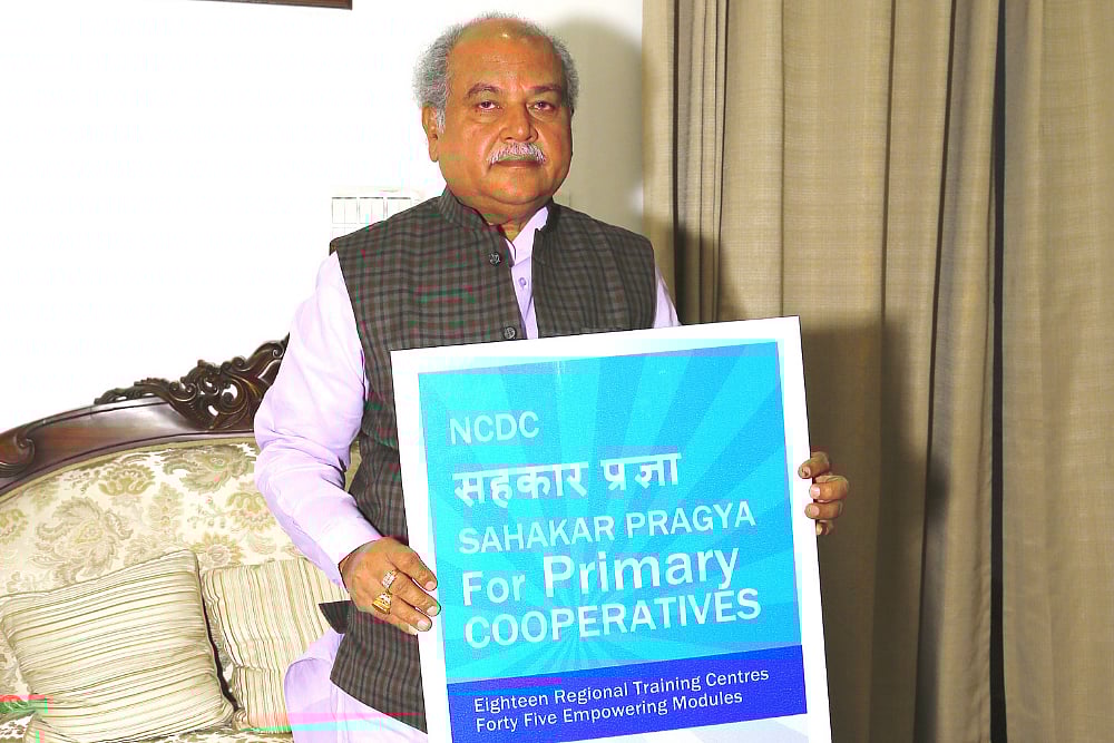 Union Minister Narendra Singh Tomar Unveils Sahakar Pragya Initiative Launched By NCDC