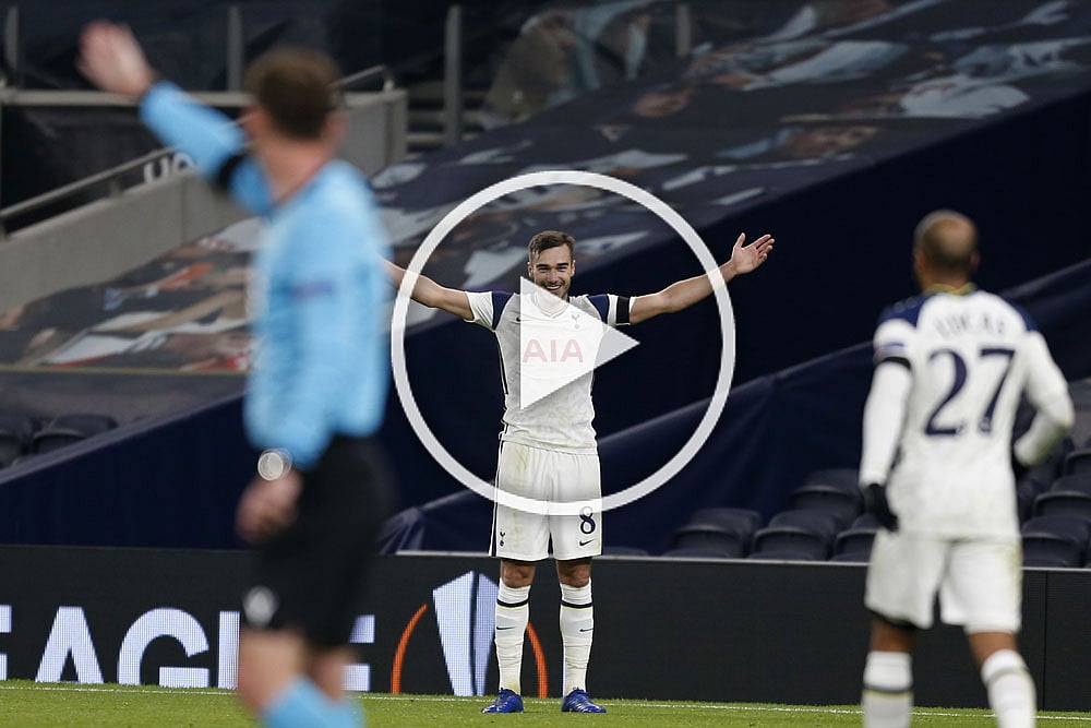 Harry Winks Into Europa League Top Three With Stunner But Says He Did Not Mean 54-yard Strike - WATCH