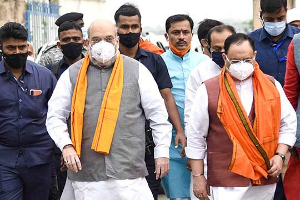 BJP’s Big Ticket Blitz In GHMC Campaign Rattles KCR, Owaisi