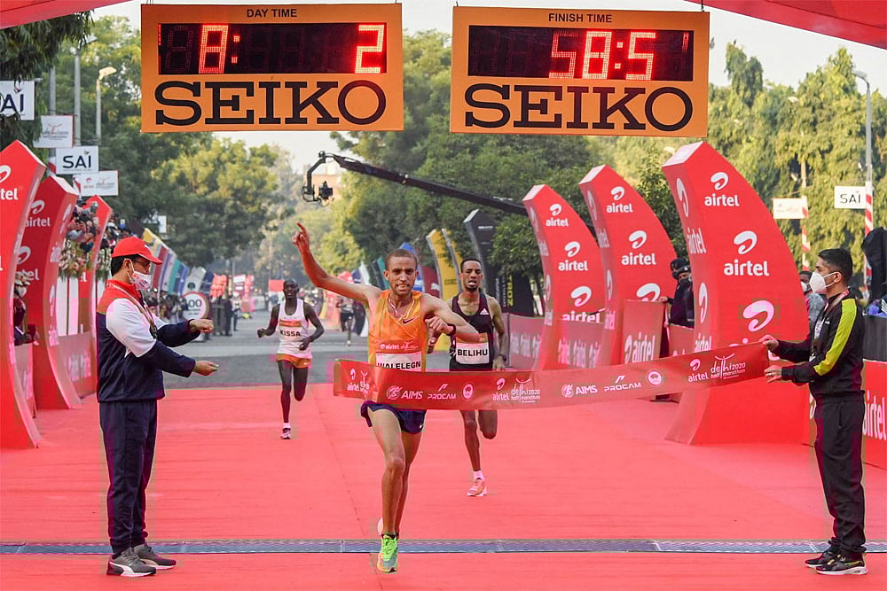 Delhi Half Marathon: Record-breaking Ethiopian Amedework Walelegn Dethrones Andamlak Belihu