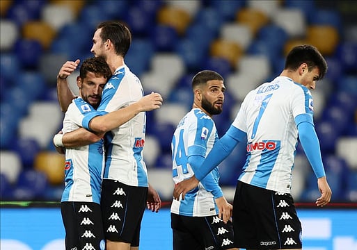 Diego Maradona Dies: Napoli Pull On Argentina-inspired Shirts, Fire Four Past Roma