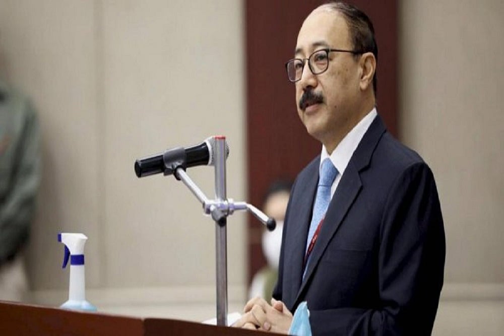 India Looking At Global Economic Fallout As Opportunity: Harsh Vardhan Shringla