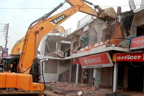 Illegal Building Of BSP MLA Mukhtar Ansari's Aides Demolished In UP