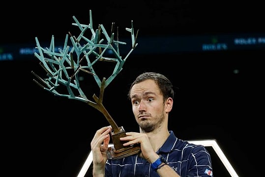 Daniil Medvedev Beats Alexander Zverev To Win His First Paris Masters Final
