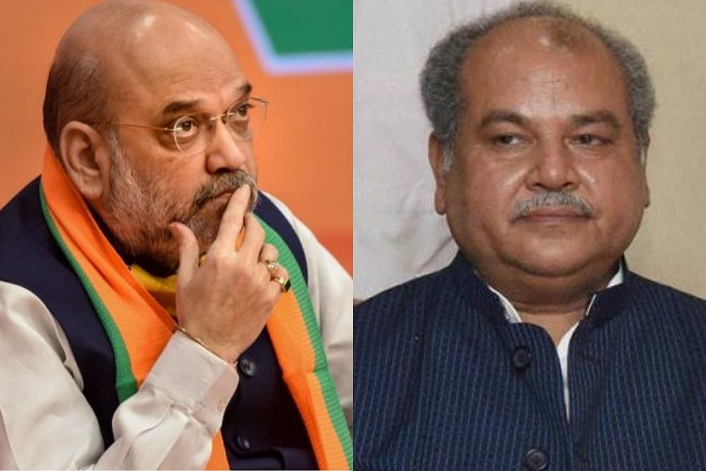 Agriculture Minister Tomar Meets Amit Shah As Farmers' Stir Continues