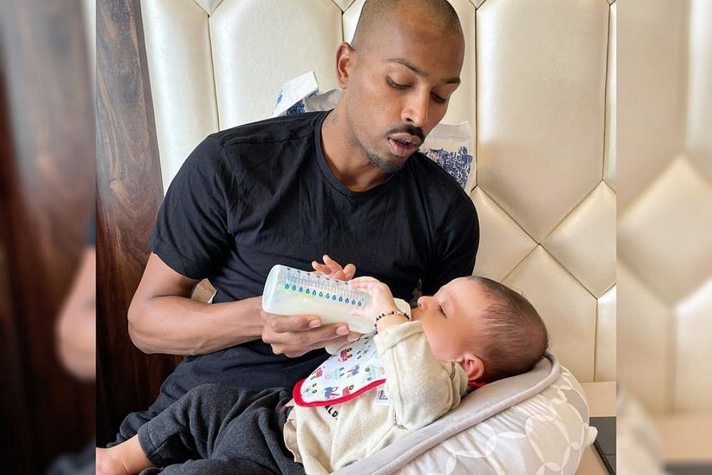 Hardik Pandya Switches Role: From National Duty To Father's Duty