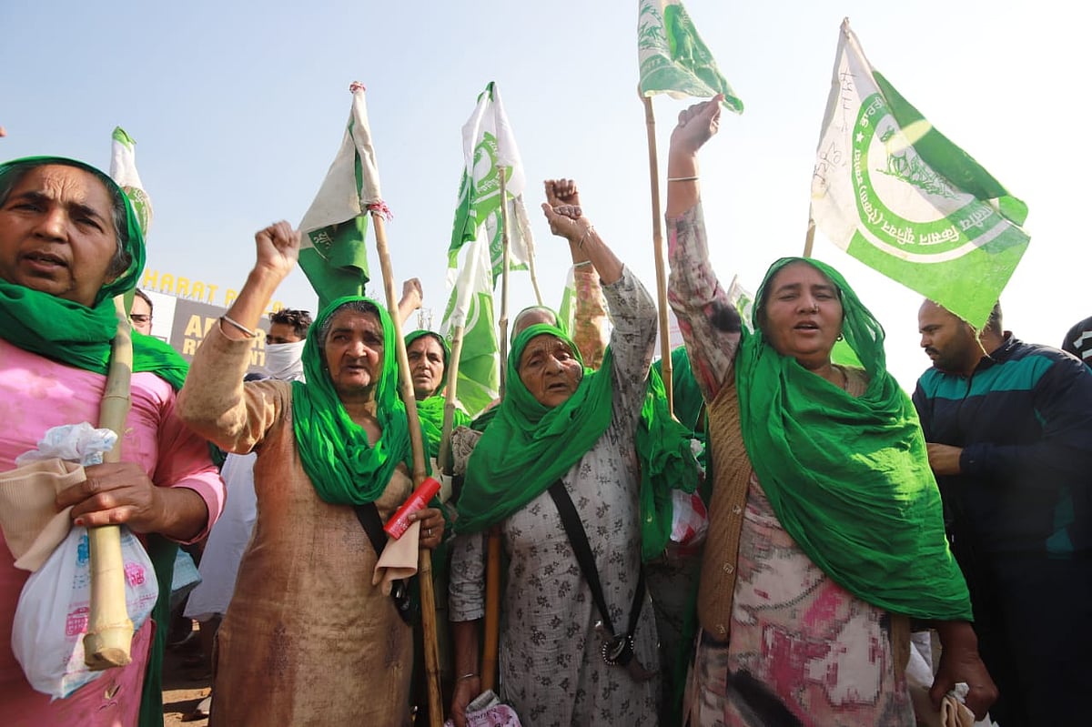From Homemaker, Farmworker To Now Protester: Hundreds Of Women Join Farmers' Stir