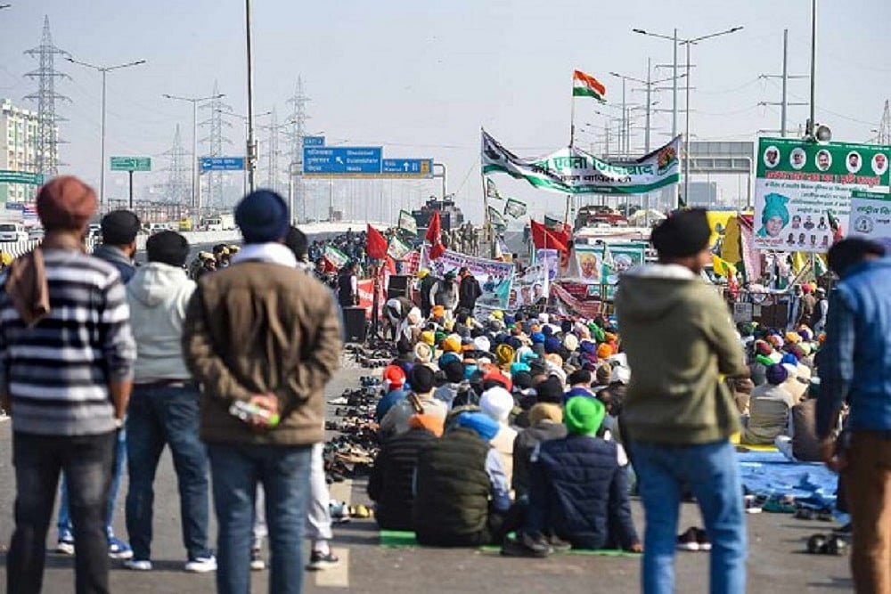Farmers' Protest: Traffic Disrupted As Thousands Stay Put At Delhi Borders