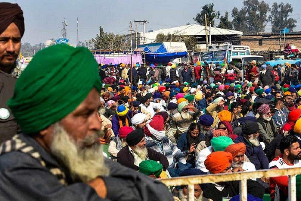 Punjab Farmer Attempts Suicide Near Singhu Border