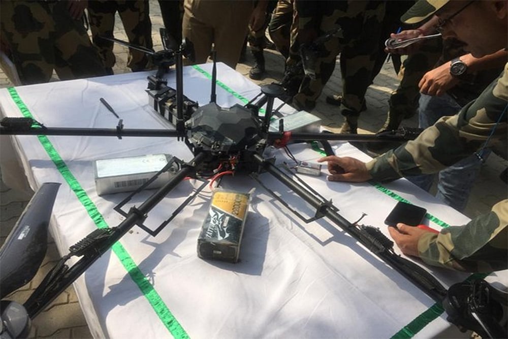 Police Recover 11 Grenades Allegedly Dropped By Pakistani Drone Near International Border