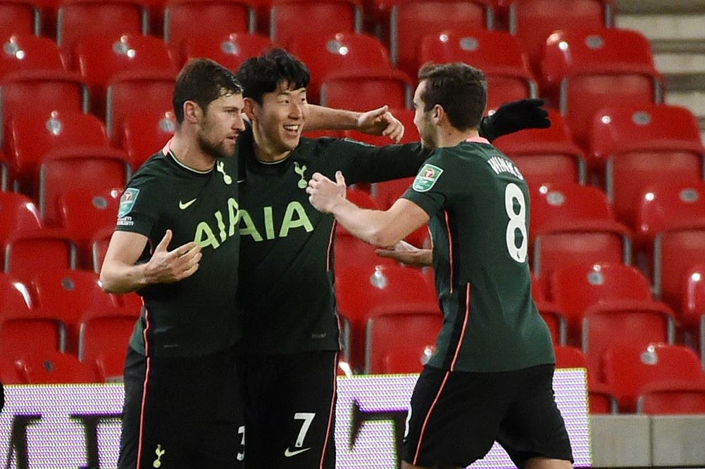 EFL Cup: Tottenham Beat Stoke City 3-1 To Reach Semi-Finals