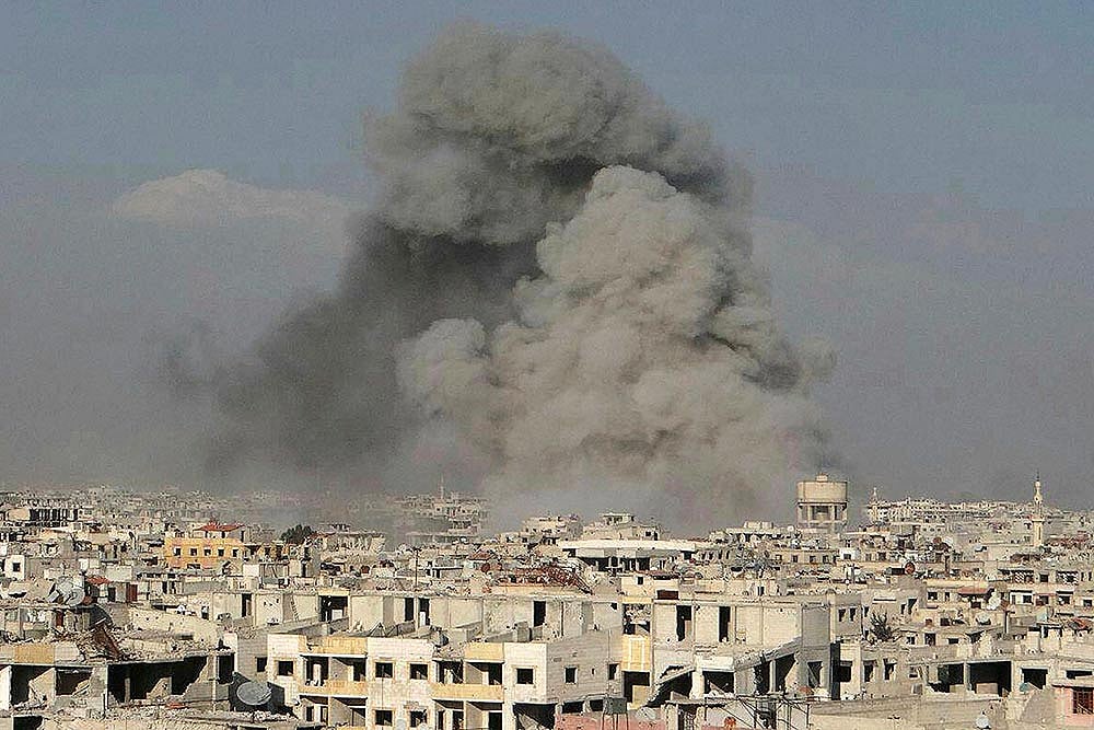 Explosions Reported In Syria After Israeli Jets Fly Over Lebanon