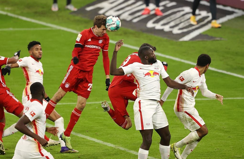 Bayern Munich 3-3 RB Leipzig: Thomas Muller Double Denies Visitors Top Spot In Bundesliga