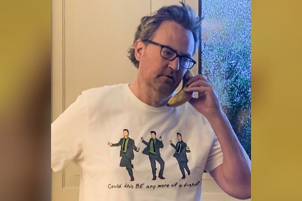Matthew Perry Launched 'Friends' Inspired Apparel Collection For Charity