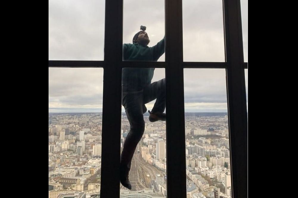 Watch: YouTuber Climbs 58-Floor Paris Building With Bare Hands Within An Hour