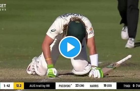 IND A Vs AUS A, 1st Practice Match: Will Pucovski Hit On Head By Kartik Tyagi's Bouncer