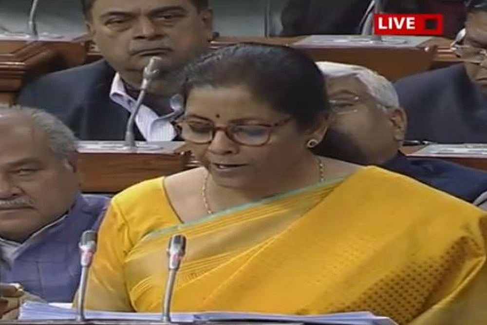 Nominal GDP Growth For FY21 Estimated At 10%, Says Nirmala Sitharaman