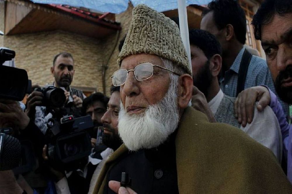 J&K Government Says Hurriyat Leader Geelani’s Condition Stable