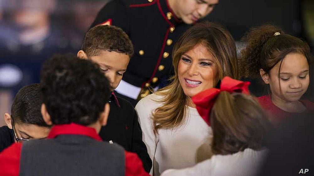 | file pic | : US First Lady Melania Trump 