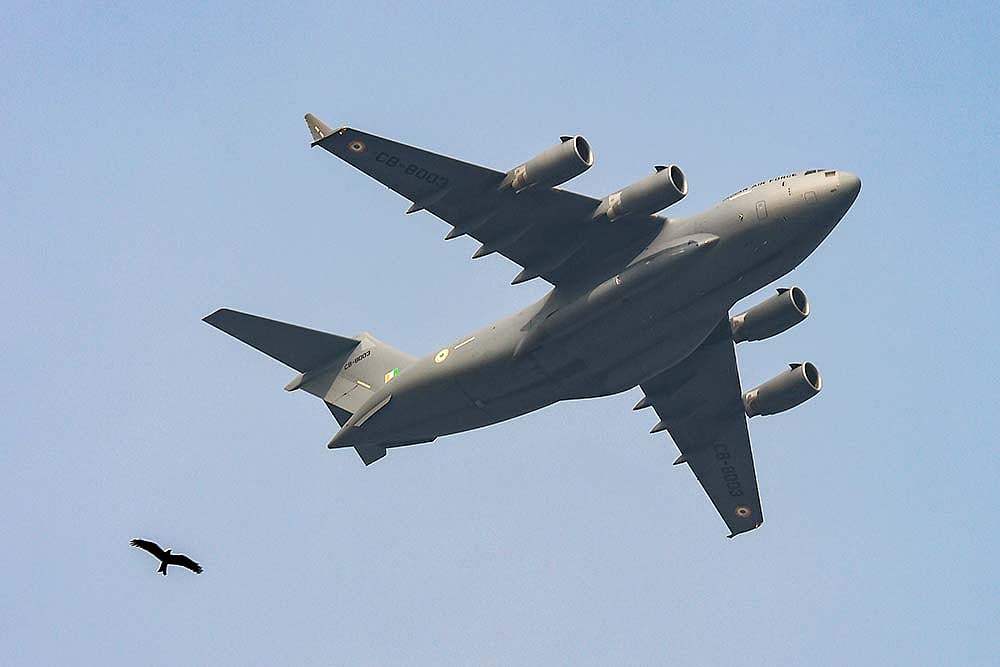 C-17 Globemaster transport aircraft of the Indian Air Force