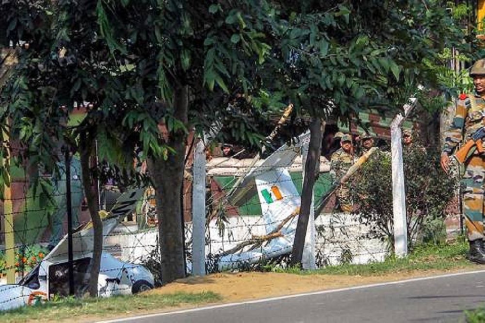 NCC Plane Crashes In Patiala, IAF Pilot Dead