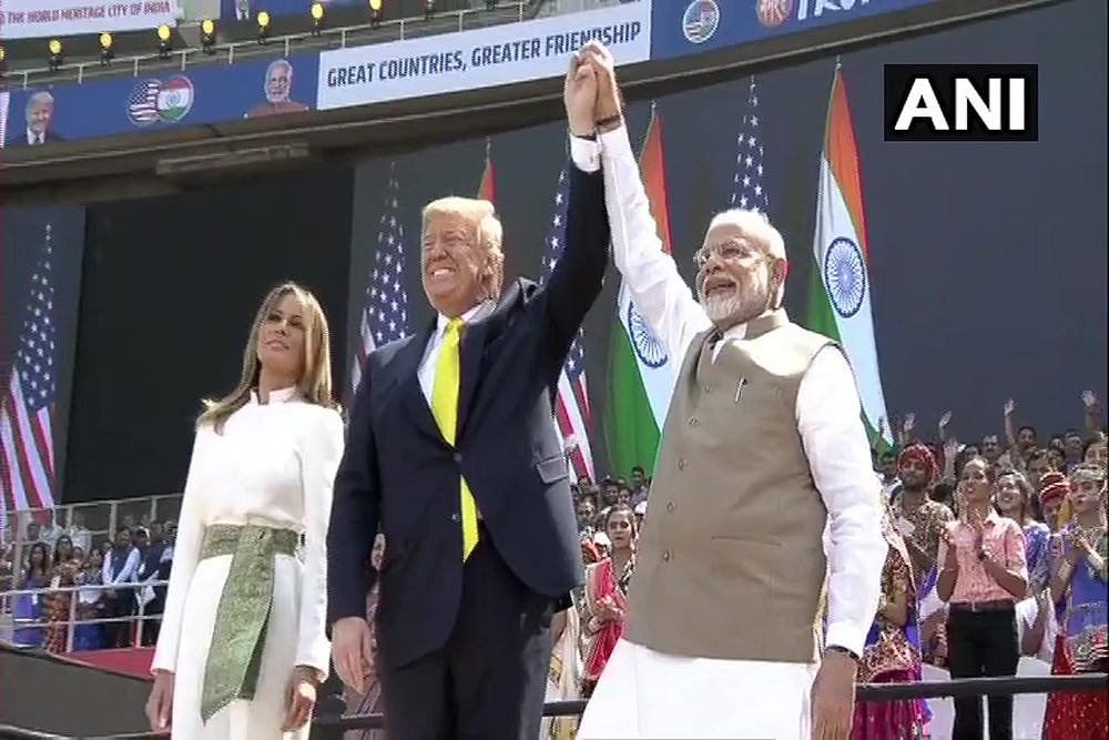 'America Loves, Respects India,' Says Trump In His Opening Remark At Motera Stadium