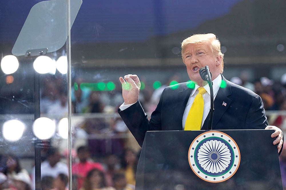 Trump Lauds Bollywood With Special Mention Of 'DDLJ' & 'Sholay' at 'Namaste Trump' Event