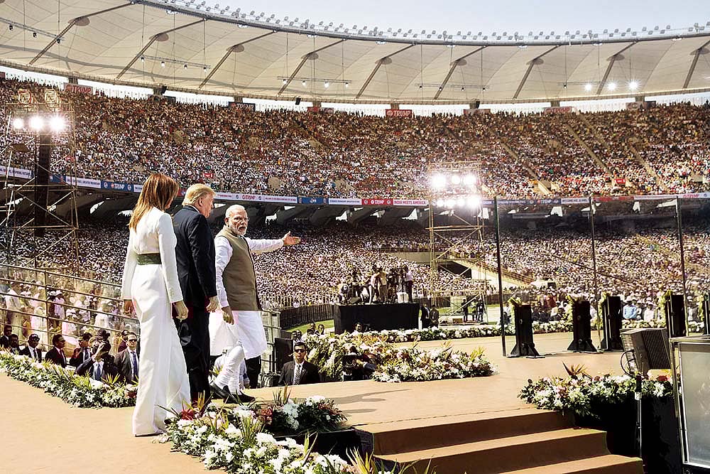 Glad To Oblige, Pardner: Trump Soaks In Modi's Welcome, India Basks In Nimbus Of US Power