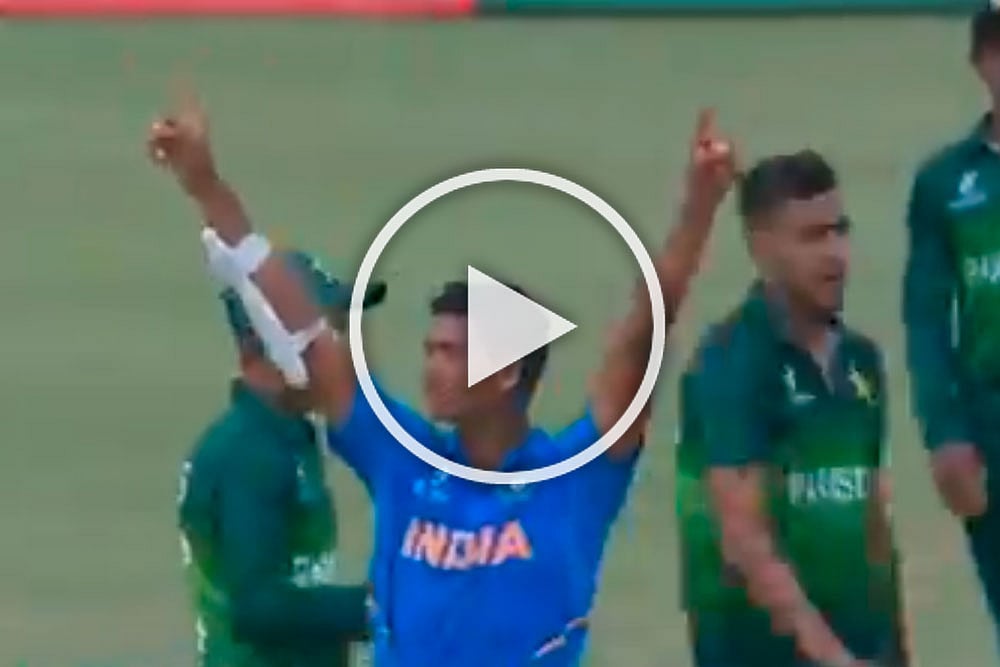 IND Vs PAK: Sensational Yashasvi Jaiswal 'Finishes Off' Pakistan's ICC U-19 World Cup Campaign With A Six - WATCH