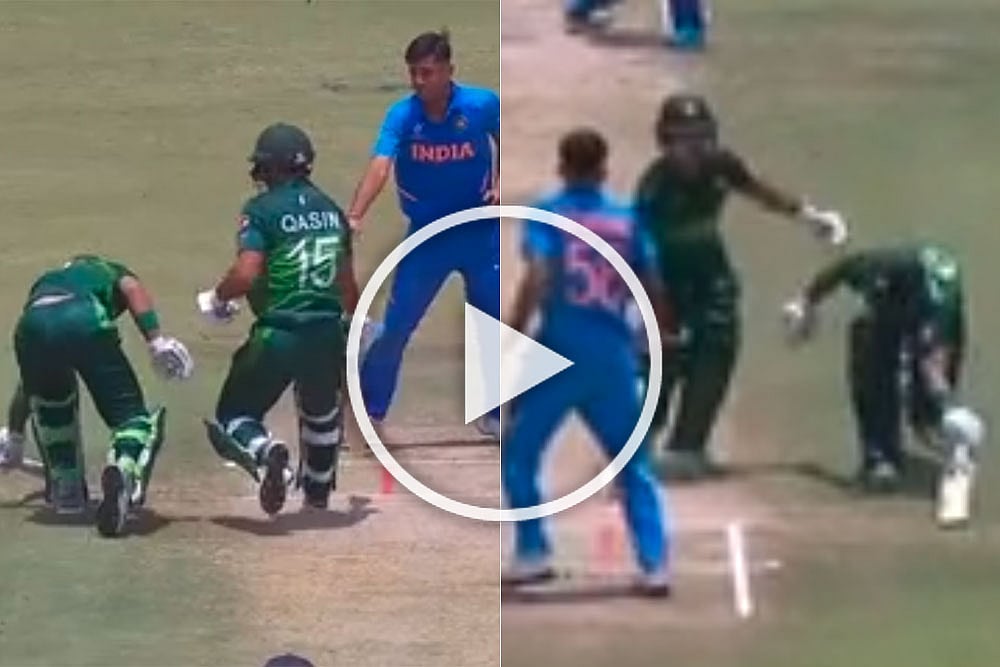 IND Vs PAK, ICC U-19 World Cup: Pakistan Captain Rohail Nazir Runs Teammate Out In Hilarious Mix Up - WATCH