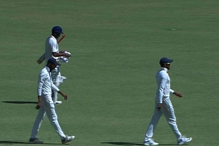 Ranji Trophy, Day 3. - File