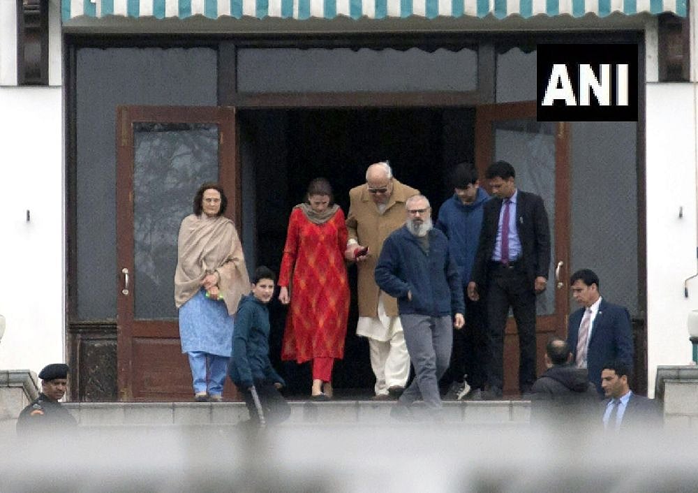 After Seven Months, Farooq Abdullah Meets Incarcerated Son Omar Abdullah