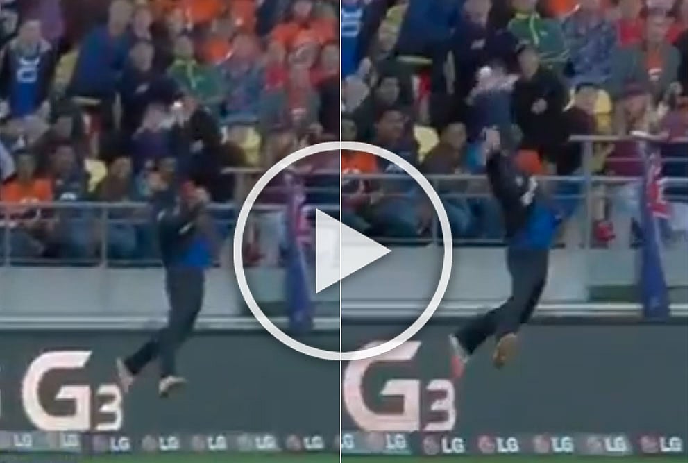 "James' Dad Took That Catch": ICC Celebrates Daniel Vettori's Sensational World Cup Catch - WATCH