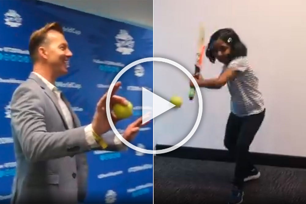 Brett Lee Wonders If He's Seeing A 'Girl Sachin Tendulkar', Watch Viral Video Featuring India's Future Batting Star