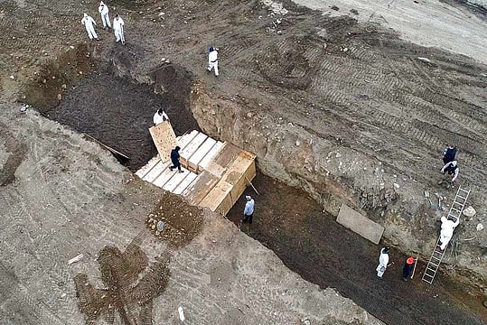 New York Quickly Buries Unclaimed Bodies To Clear Space For More COVID-19 Victims
