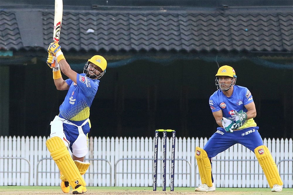 Raina, left, has played 205 IPL matches and scored more than 5500 runs.