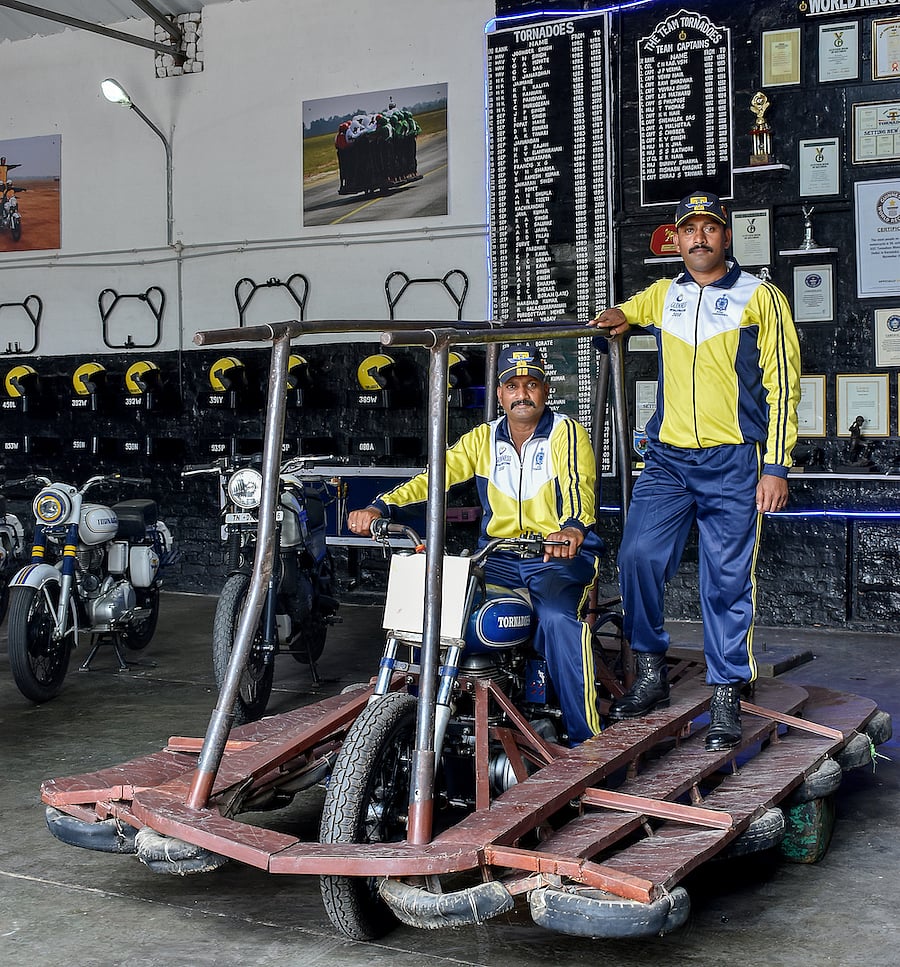 A Monster Bike and World Record