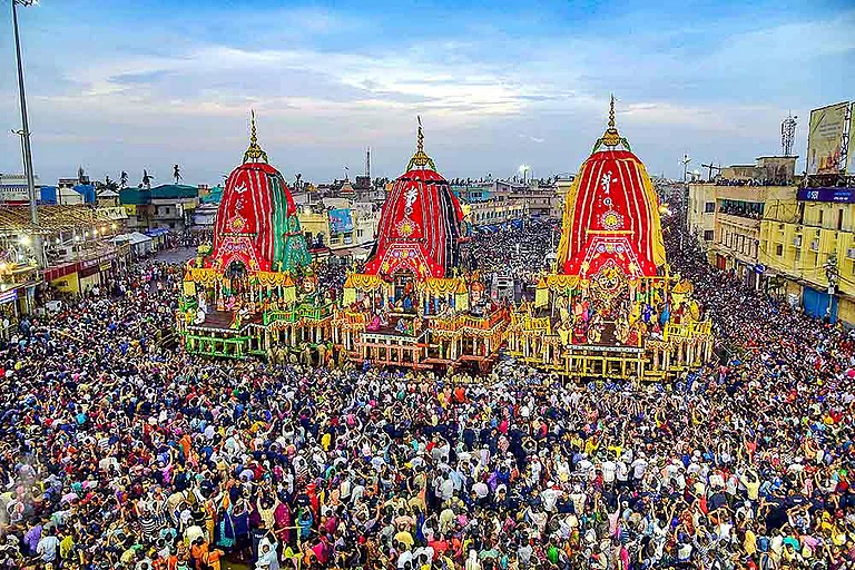 First Time In 284 Yrs, Puri's Jagannath Rath Yatra - null
