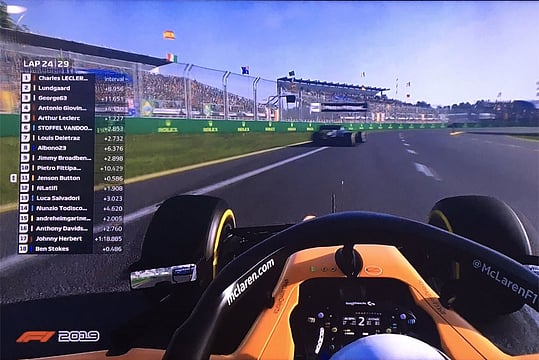 Charles Leclerc Wins Virtual Grand Prix In Australia As Ben Stokes Brings Up The Rear