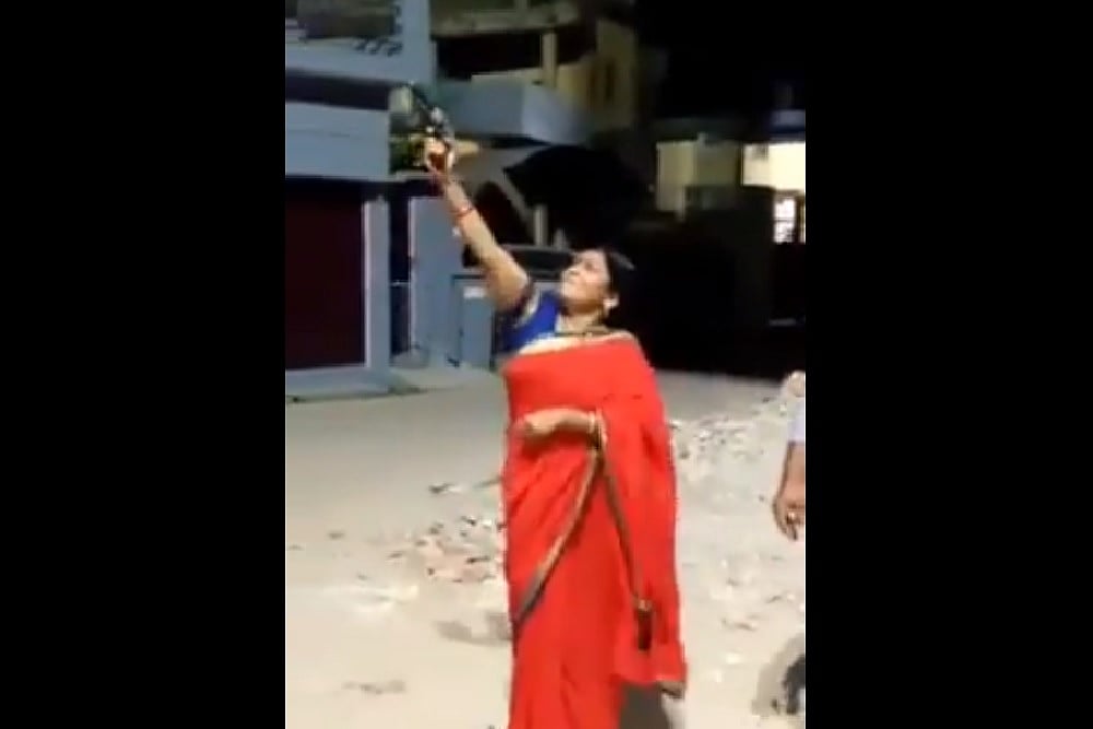 'Felt Like Diwali': BJP Mahila Morcha Leader In UP Fires In Air During '9 Minutes At 9 PM', Suspended - null
