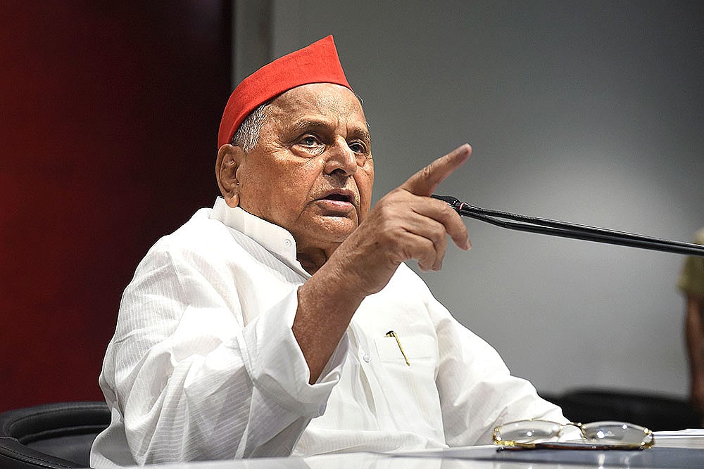 Samajwadi Party patron Mulayam Singh Yadav. 